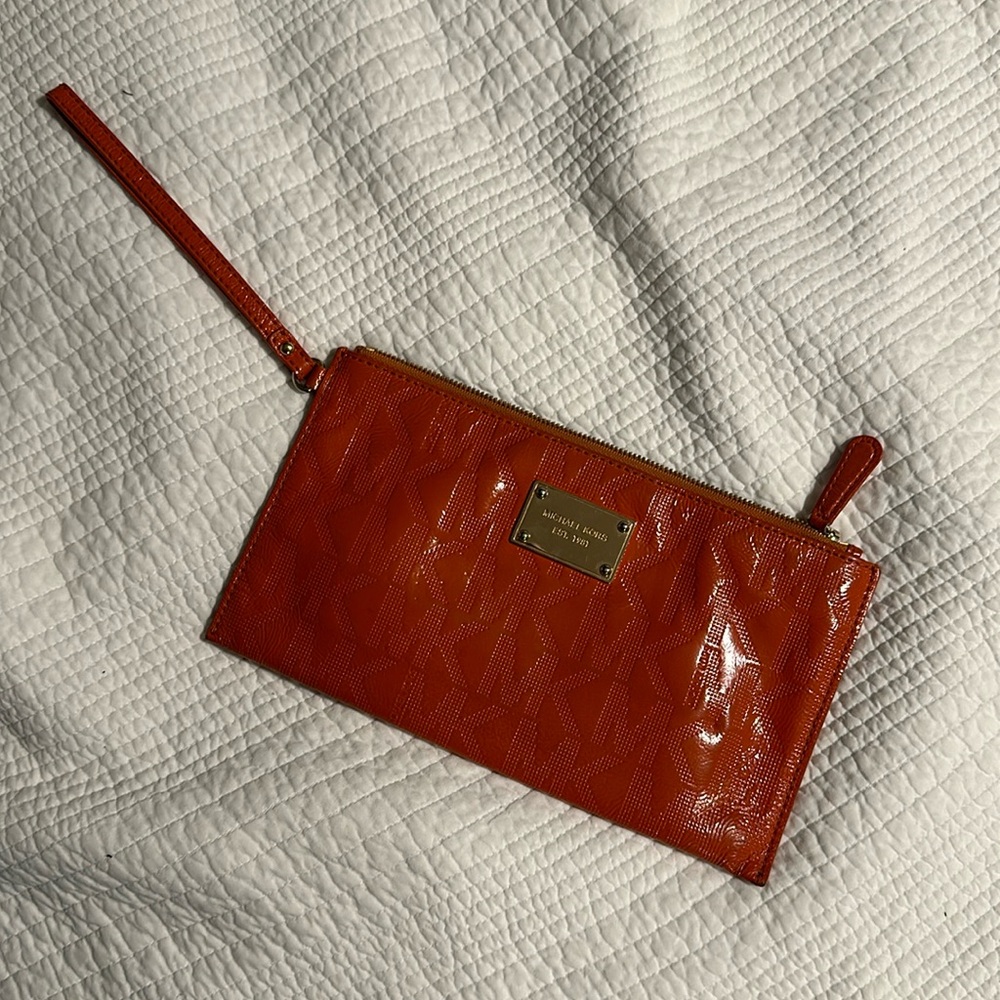 Michael Kors Wristlet Orange